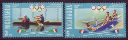 Amérique - Nicaragua - Italia 1988 - Ganador - 2 Timbres Différents - 6526 - Nicaragua