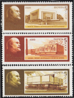 Rusia 5622/24 1989 119 Años Del Nacimiento De Lenin MNH - Autres & Non Classés
