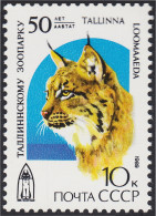 Rusia 5644 1989 150 Años Del Zoológico De Estonia MNH - Sonstige & Ohne Zuordnung