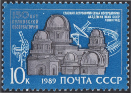 Rusia 5649 1989 150 Años Del Observatorio De Poulkovo MNH - Otros & Sin Clasificación