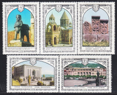 Rusia 4534/38 1978 Arquitectura De Armenia MNH - Otros & Sin Clasificación