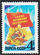 Rusia 5044 1983 66 Aniversario De La Revolución De Octubre MNH - Andere & Zonder Classificatie