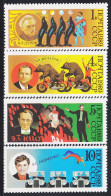 Rusia 5660/64 1989 70 Aniversario Del Circo Soviético MNH - Otros & Sin Clasificación