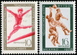 DEP4 MI1 Rusia 3629/30  1970  MNH - Altri & Non Classificati