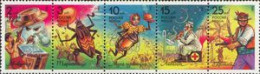 Rusia 5981/85 1993 Personajes De Obras Infantiles  MNH - Otros & Sin Clasificación