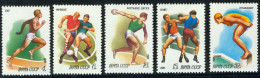 DEP3/S Rusia 4816/20  1981 Deportes Atletismo, Fútbol, Disco , Boxeo, Natación - Altri & Non Classificati