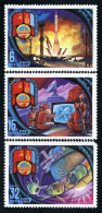 AST/S Rusia 4789/91 1981 Intercosmos Vuelo Espacial Soviético-mongol MNH - Otros & Sin Clasificación