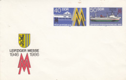 DU 4/1** Leipziger Messe 1946-1986  - Frühjahrsmesse - Briefomslagen - Ongebruikt