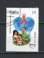 CUBA -  LUTTE CONTRE LE SIDA  N°Yt 3902 Obli. - Usati