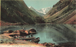 FRANCE - Env De Cauterets - Le Lac De Gaube Et Le Vignemale - LL - Barques - Colorisé - Carte Postale Ancienne - Cauterets