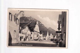 E5266) REUTTE In Tirol - Hauptstraße - Radfahrer - SHELL PUMPE Tankstelle - U. Hotel HIRSCH - Reutte