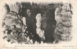 FRANCE - Arcy Sur Cure - Les Grottes - La Tour De Pise Et Le Pain De Sucre - Carte Postale Ancienne - Autres & Non Classés