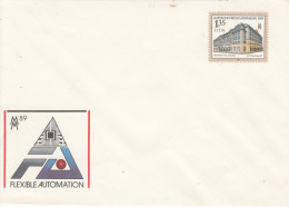 DU 9/1** MM`89 - Flexible Automation Mit 135Pf Leipziger Frühjahrsmesse 1989 - Briefomslagen - Ongebruikt