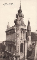 FRANCE - Dijon - Vue Panoramique De L'église Notre Dame - Vue De L'extérieur - Carte Postale Ancienne - Dijon