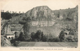 FRANCE - Avallon - Saint Moré Dans L'Avallonnais - Entrée Des Deux Tunnels - Carte Postale Ancienne - Avallon