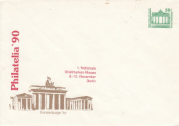 DPU17/2** Philatelia '90 - 1. Nationale Briefmarken-Messe 8.-10.November Berlin - Briefomslagen - Ongebruikt