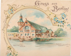 Gruss Aus Berlin Gewerbeausstellung 1896 - W. Hagelberg, Berlin - Mercati