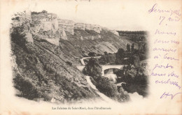 FRANCE - Les Falaises De Saint Moré - Dans L'Avallonnais - Carte Postale Ancienne - Avallon