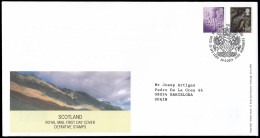 Gran Bretaña 4133/40 (de La Serie) 2015 SPD FDC Serie Regional Escocia Sobre P - Unclassified