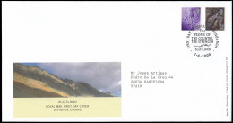 Gran Bretaña 3001/08 (de La Serie) 2008 SPD FDC Serie Regional Escocia Sobre P - Ohne Zuordnung