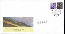 Gran Bretaña 3129/36 (de La Serie) 2009 SPD FDC Serie Regional Escocia Sobre P - Non Classificati