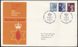 Gran Bretaña 846/54 (de La Serie) 1978 SPD FDC Serie Reina Isabel II Irlanda D - Unclassified