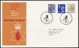 Gran Bretaña 1082/90 (de La Serie) 1983 SPD FDC Serie Reina Isabel II Irlanda  - Unclassified