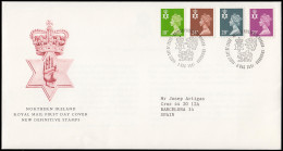 Gran Bretaña 1579/90 (de La Serie) 1991 SPD FDC Serie Reina Isabel II Irlanda  - Unclassified