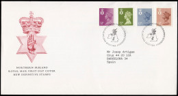 Gran Bretaña 1151/62 (de La Serie) 1984 SPD FDC Serie Reina Isabel II Irlanda  - Non Classificati