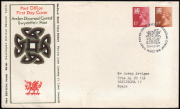 Gran Bretaña 807/12 (de La Serie) 1976 SPD FDC Serie Reina Isabel II Gales  So - Non Classés