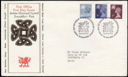 Gran Bretaña 846/54 (de La Serie) 1978 SPD FDC Serie Reina Isabel II Gales  So - Non Classés