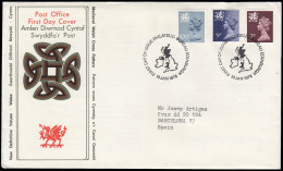 Gran Bretaña 846/54 (de La Serie) 1978 SPD FDC Serie Reina Isabel II Gales  So - Non Classés