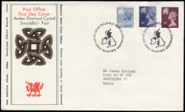 Gran Bretaña 846/54 (de La Serie) 1978 SPD FDC Serie Reina Isabel II Gales  So - Ohne Zuordnung