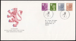 Gran Bretaña 1151/62 (de La Serie) 1984 SPD FDC Serie Reina Isabel II Escocia  - Non Classés