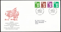 Gran Bretaña 1976/87 (de La Serie) 1997 SPD FDC Serie Reina Isabel II Sobre Pr - Unclassified