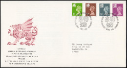 Gran Bretaña 1579/90 (de La Serie) 1991 SPD FDC Serie Reina Isabel II Gales So - Unclassified