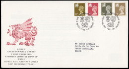 Gran Bretaña 1718/29 (de La Serie) 1993 SPD FDC Serie Reina Isabel II Gales  S - Non Classificati