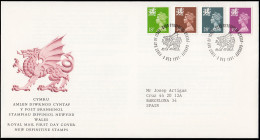 Gran Bretaña 1579/90 (de La Serie) 1991 SPD FDC Serie Reina Isabel II Gales  S - Non Classés