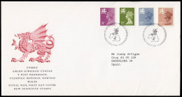 Gran Bretaña 1151/62 (de La Serie) 1984 SPD FDC Serie Reina Isabel II Gales So - Non Classés