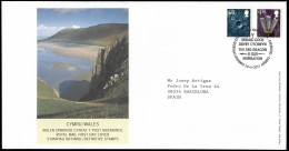 Gran Bretaña 3468/75 (de La Serie) 2011 SPD FDC Serie Regional Gales Sobre Pri - Non Classés