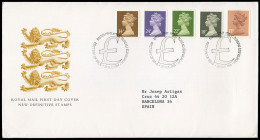 Gran Bretaña 1140/44 1984 SPD FDC Serie Reina Isabel II Sobre Primer Día Phila - Ohne Zuordnung