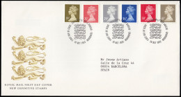 Gran Bretaña 1709/14 1993 SPD FDC Serie Reina Isabel II Sobre Primer Día Phila - Non Classificati