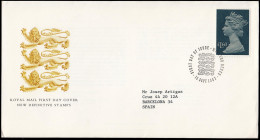 Gran Bretaña 1283 1987 SPD FDC Serie Reina Isabel II Sobre Primer Día Windsor - Non Classés