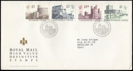 Gran Bretaña 1340/43 1988 SPD FDC Castillos Británicos Sobre Primer Día Windso - Ohne Zuordnung