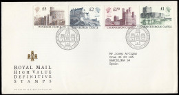 Gran Bretaña 1340/43 1988 SPD FDC Castillos Británicos Sobre Primer Día Philat - Non Classificati