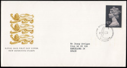 Gran Bretaña 1145 1984 SPD FDC Serie Reina Isabel II Sobre Primer Día Philatel - Unclassified