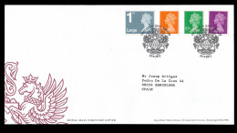 Gran Bretaña 3643/46 2012 SPD FDC Serie Reina Isabel II Sobre Primer Día Winds - Unclassified