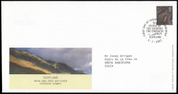 Gran Bretaña 2350 2002 SPD FDC Serie Regional Escocia Sobre Primer Día Edinbur - Non Classificati