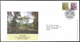 Gran Bretaña 4133/40 (de La Serie) 2015 SPD FDC Serie Regional Inglaterra Sobr - Non Classés