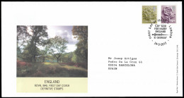 Gran Bretaña 4133/40 (de La Serie) 2015 SPD FDC Serie Regional Inglaterra Sobr - Unclassified